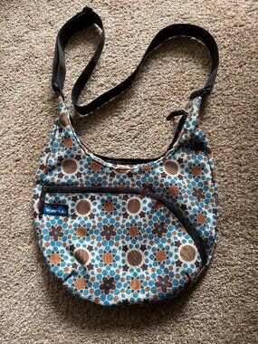 Retired KAVU Sydney Satchel Crossbody Sling Bag Purse